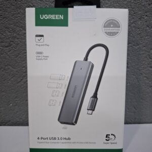 UGREEN 4 USB ports 3.0 hub to USB-C