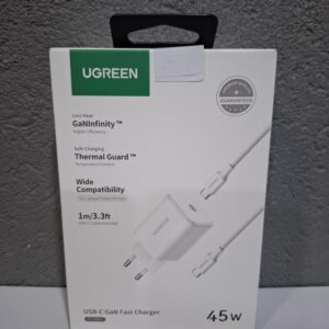 UGREEN Charger 45W White with USB-C cable