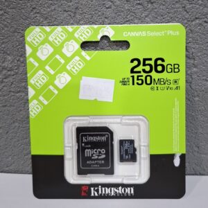 Kingston Canvas Select Plus Micro SD Card 256Gb 150 MB/S