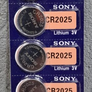 Sony Lithium Batteries 3V CR2025 pack of 1 piece