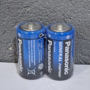 Panasonic Alkaline Batteries Type C pack of 2 pieces