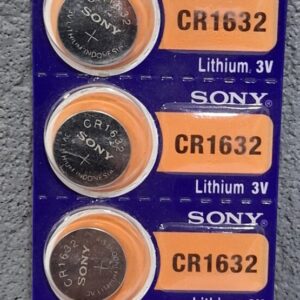 Sony Lithium Batteries 3V CR1632 pack of 1 piece