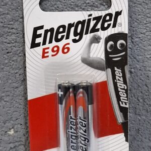 Energizer Batteries AAAA E96 pack of 2 pieces