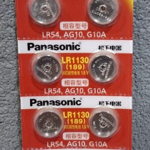 Panasonic Batteries 15V LR1130 pack of 2 pieces
