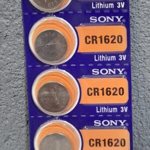 Sony Lithium Batteries 3V CR1620 pack of 1 piece