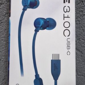JBL Earphones Tune 310C Blue for USB-C port
