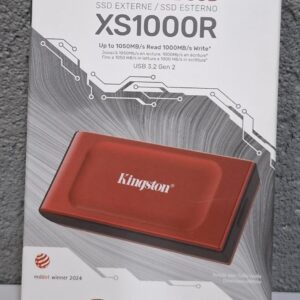 Kingston External SSD 1TB USB 3.2 Gen 2 XS1000