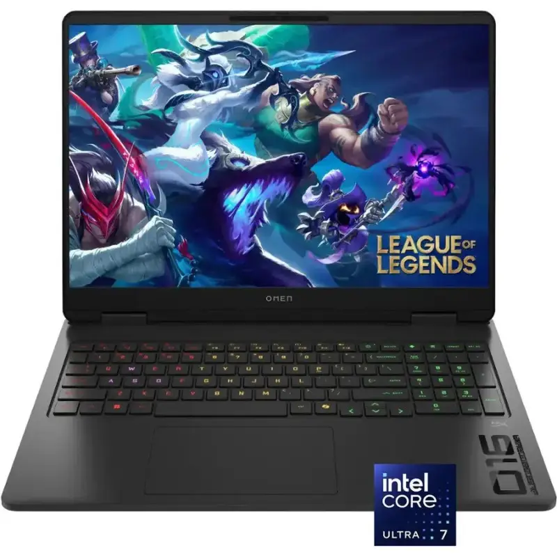 HP OMEN Laptop Intel core ultra 7 255H 16Gb RAM 1Tb SSD NVME 16 inch 2K 1920 x 1200 144 Hz RTX 5060 8Gb Dedicated 16-AM0073DX